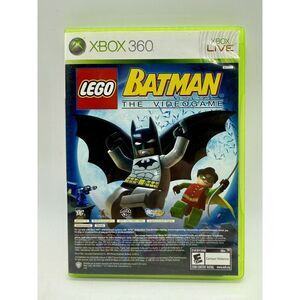 LEGO Batman / Pure Games 2 Disc Combo (Xbox 360, 2009) Game Case‎ Manual Tested